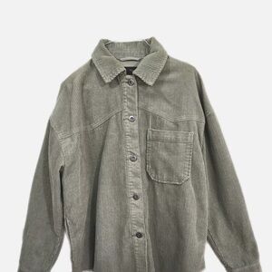 Zara Green Utility Jacket with Durable Fabric